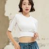 Áo Thun Crop-Top Trơn Thể Thao 5782