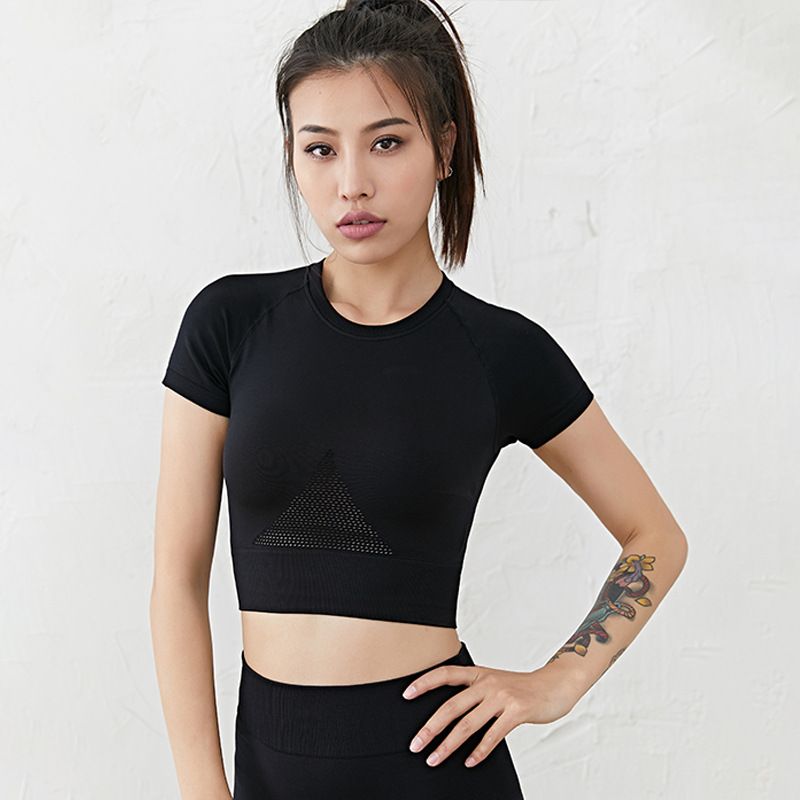 Áo Thun Croptop Trơn Thể Thao 5784