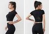 Áo Thun Croptop Trơn Thể Thao 5784