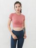 Áo Thun Crop-Top Trơn Thể Thao 5784