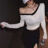 Áo Crop-Top Trễ Vai 5910