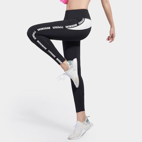  Quần Legging In Chữ Thể Thao 5916 