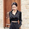 Áo Crop-Top Cổ V Trơn 5951