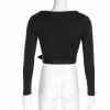 Áo Khoác Croptop Trơn 5966