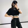 Áo Croptop In Chữ 5982 (2 Màu)