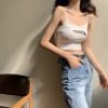 Áo Thun Croptop 2 Dây 6016 (3 Màu)