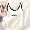 Áo Croptop 3 Lỗ In Chữ 6028 (3 Màu)