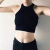 Áo Thun Croptop Cổ Yếm 6043 (5 Màu)