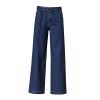Quần Ống Rộng Jean Mềm 6049