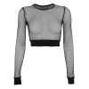 Áo Thun Croptop Lưới 6070