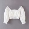 Áo Crop-Top Cổ Sâu 6173