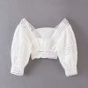 Áo Crop-Top Cổ Sâu 6173