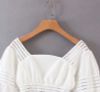 Áo Crop-Top Cổ Sâu 6173