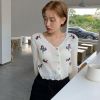 Áo Khoác Cardigan In Bướm 6351 (3 Màu)