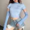 Áo Thun Croptop In Chữ 6368