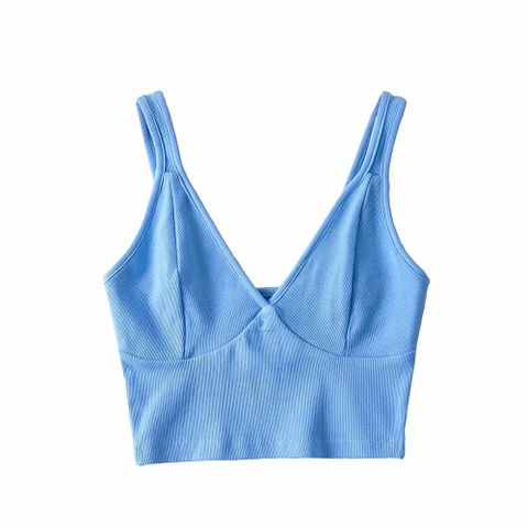  Áo Thun Croptop 2 Dây 6388 (5 Màu) 