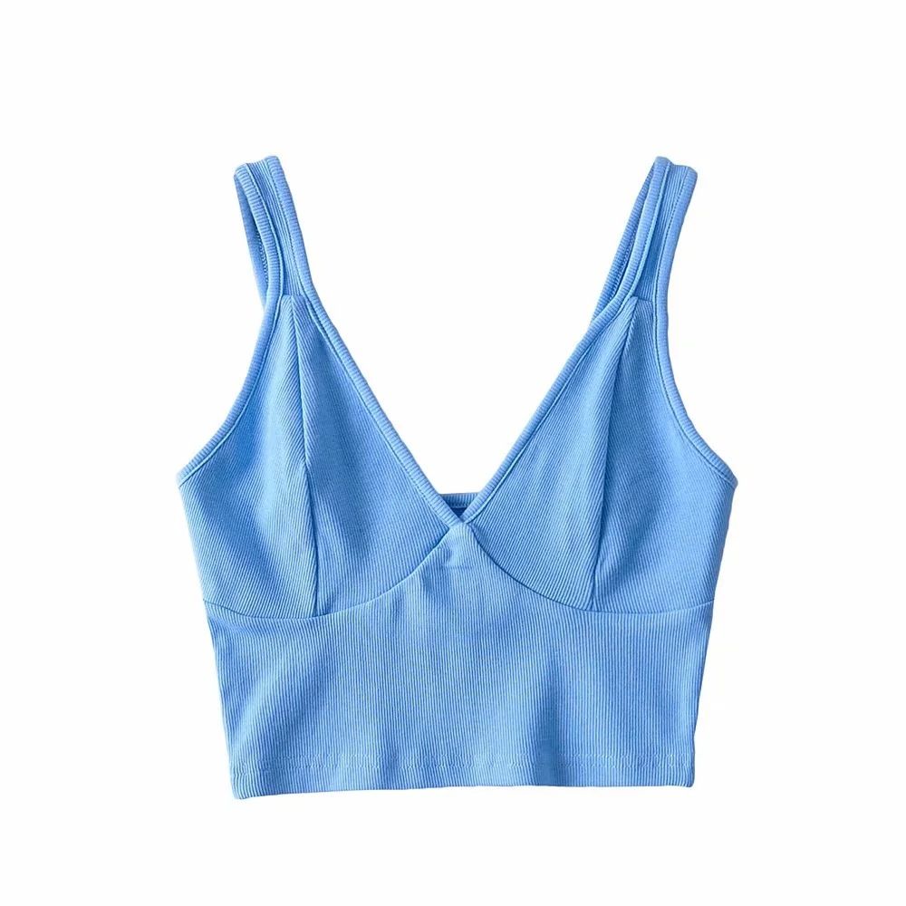 Áo Thun Croptop 2 Dây 6388 (5 Màu)