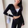 Set Áo Khoác Croptop Hoodie & Quần Legging 6391 (6 Màu)