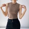 Áo Thun Croptop Trơn 6440 (3 Màu)