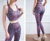 Set Áo Croptop 2 Dây Đan Chéo Lưng & Quần Legging Thể Thao 6468