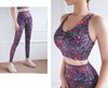 Set Áo Croptop 2 Dây Đan Chéo Lưng & Quần Legging Thể Thao 6468