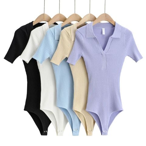  Áo Bodysuit Trơn 6490 (5 Màu) 