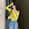 Áo Khoác Croptop Trơn 6517 (3 Màu)