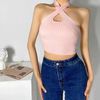 Áo Thun Croptop Cổ Yếm 6534 (5 Màu)