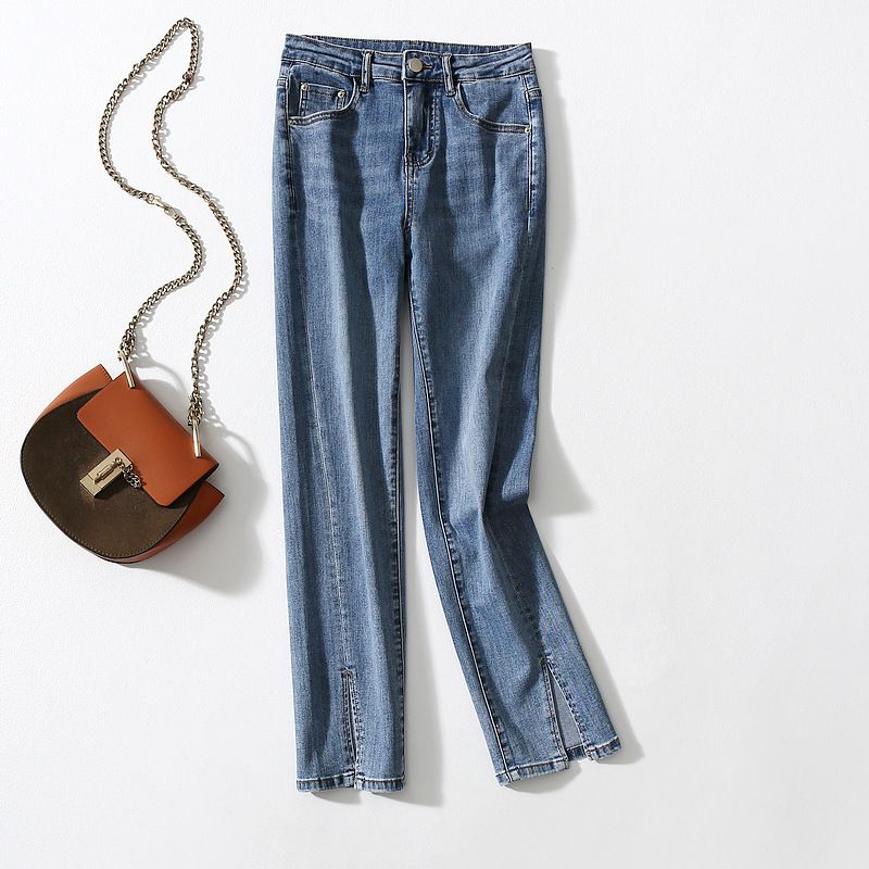 Quần Jean Mềm Ống Suông 6585