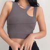 Áo Croptop 3 Lỗ Cut-Out 6662 (4 Màu)