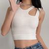 Áo Croptop 3 Lỗ Cut-Out 6662 (4 Màu)
