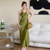 Đầm Maxi 2 Dây Hở Lưng 6673