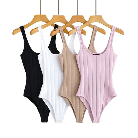  Áo Bodysuit 2 Dây Basic 6685 (4 Màu) 