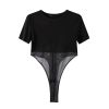 Áo Bodysuit Xuyên Thấu 6720 (2 Màu)