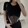 Áo Bodysuit Xuyên Thấu 6720 (2 Màu)