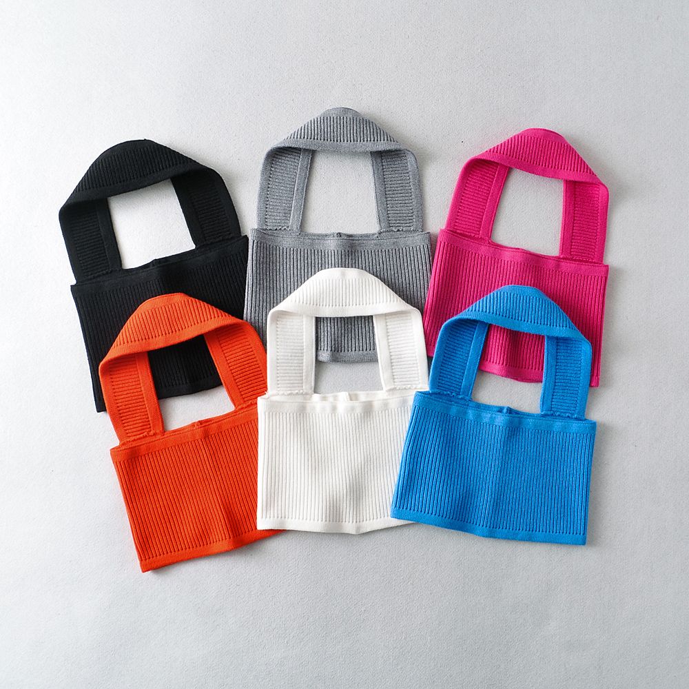 Áo Croptop Cổ Yếm 6729 (3 Màu)