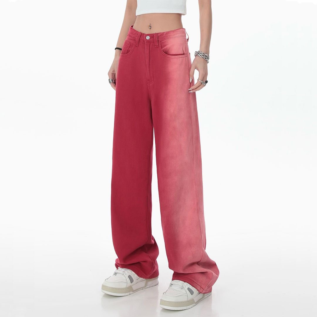 Quần Jean Denim Ống Rộng 6732