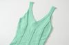 Áo Bodysuit 2 Dây Cổ V 6743