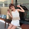 Set Áo Croptop 3 Lỗ & Quần Short 6767