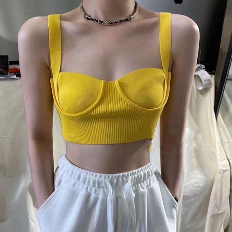  Áo Croptop 2 Dây Cúp Ngực 6768 