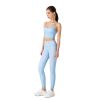 Set Áo Croptop 2 Dây & Quần Legging Kẻ Caro 6774