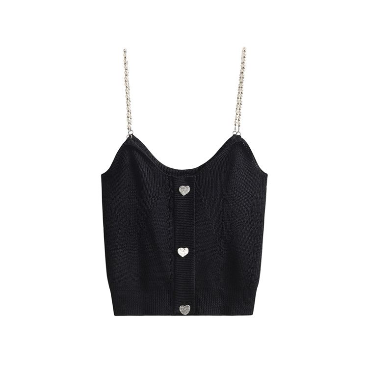 Áo Len Croptop 2 Dây 6805