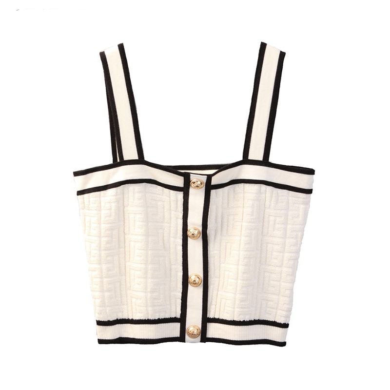 Áo Len Croptop 2 Dây 6806