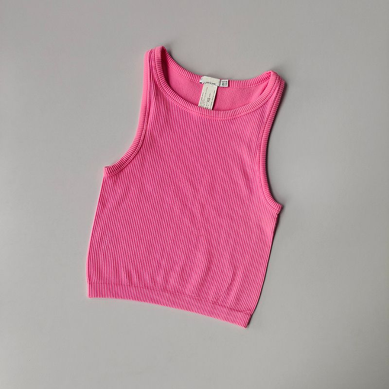 Áo Croptop 3 Lỗ Trơn 6831