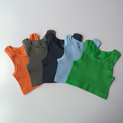  Áo Croptop 3 Lỗ Trơn 6833 