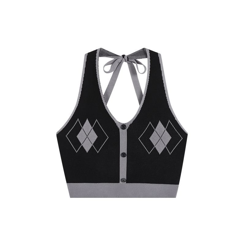Áo Croptop Cổ Yếm 6889