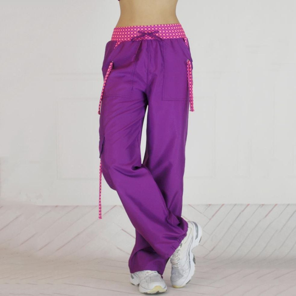 Quần Ống Rộng Hip-Hop Lưng Thun 6894