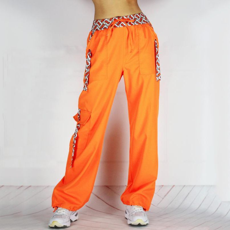 Quần Ống Rộng Hip-Hop Lưng Thun 6894
