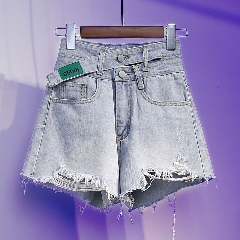 Quần Short Jean Rách 6899