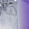 Quần Short Jean Rách 6899